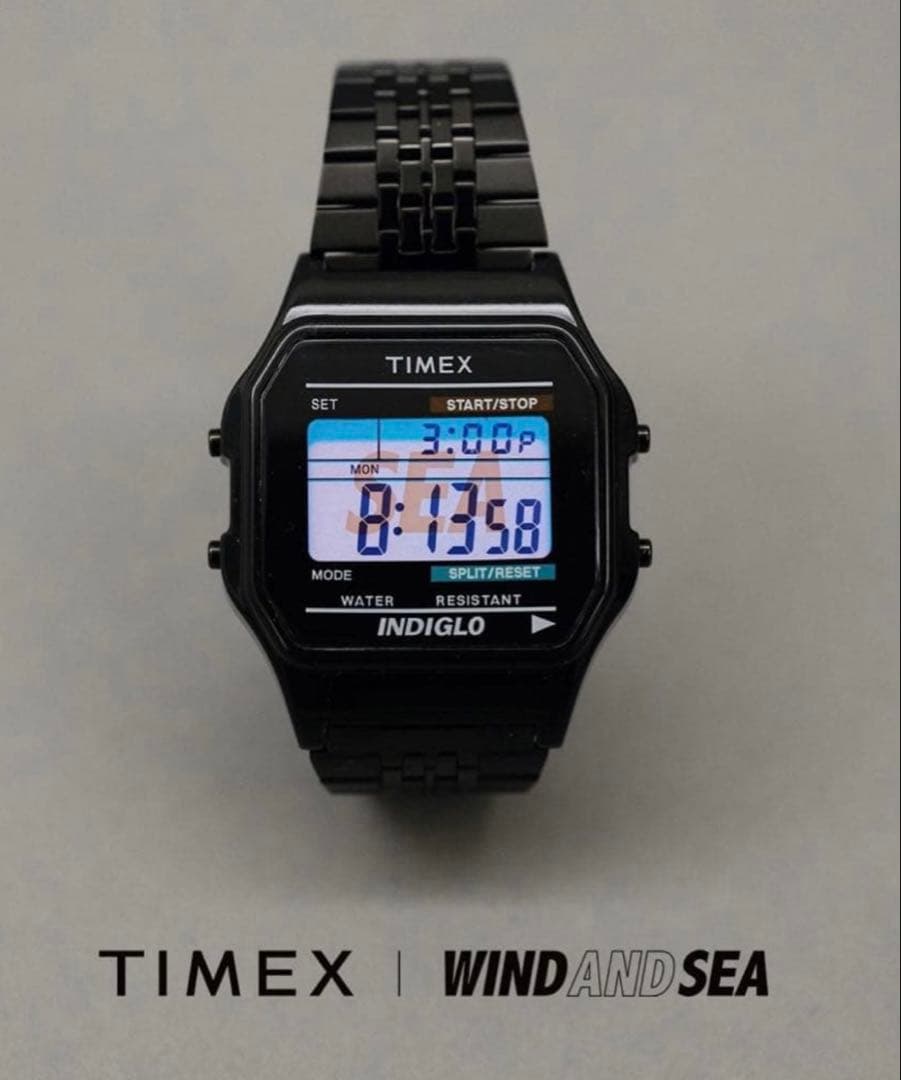 【新品未使用】wind and sea TIMEX