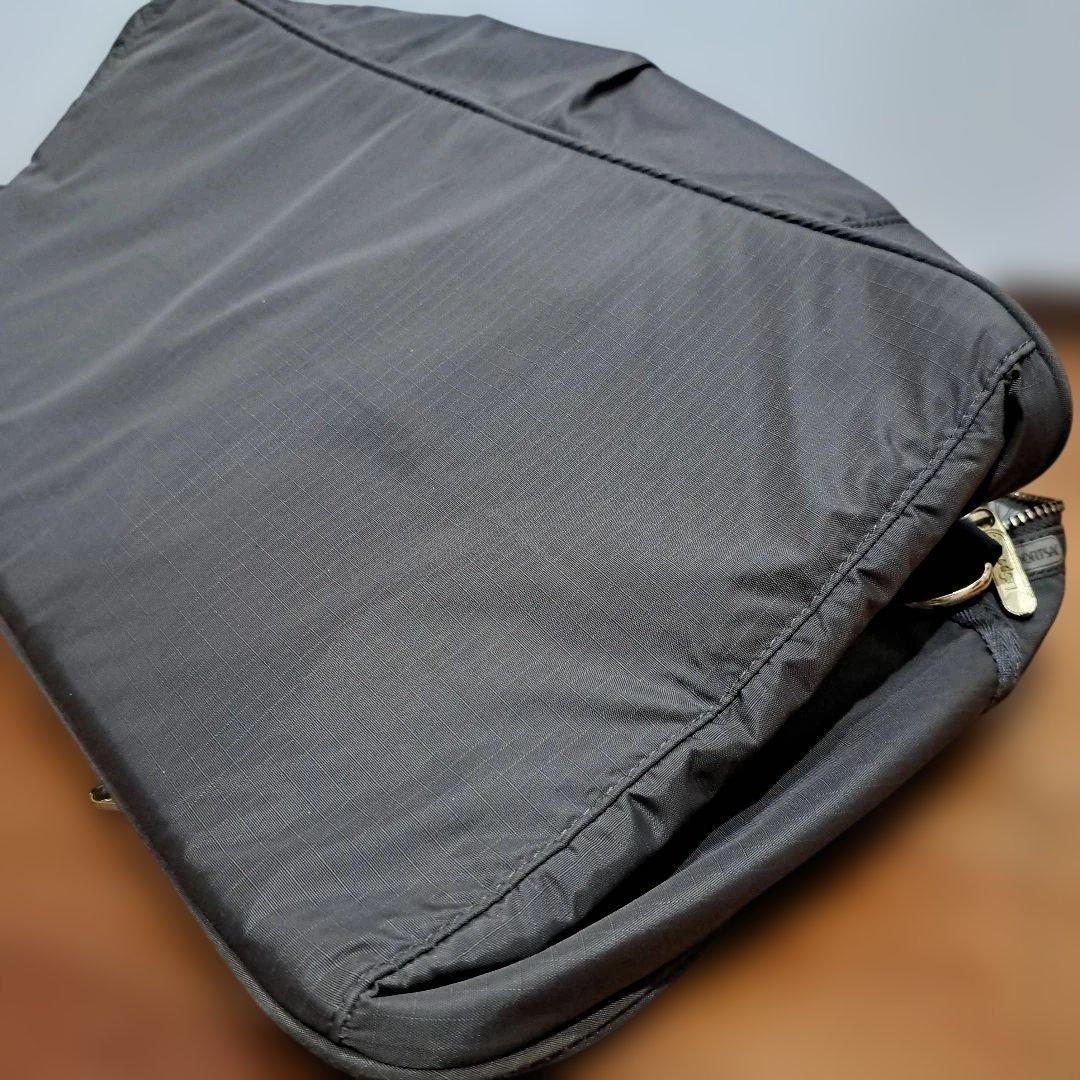 レスポートサック×風間ゆみえコラボ ボストンバッグ　2WAY チャコールグレー