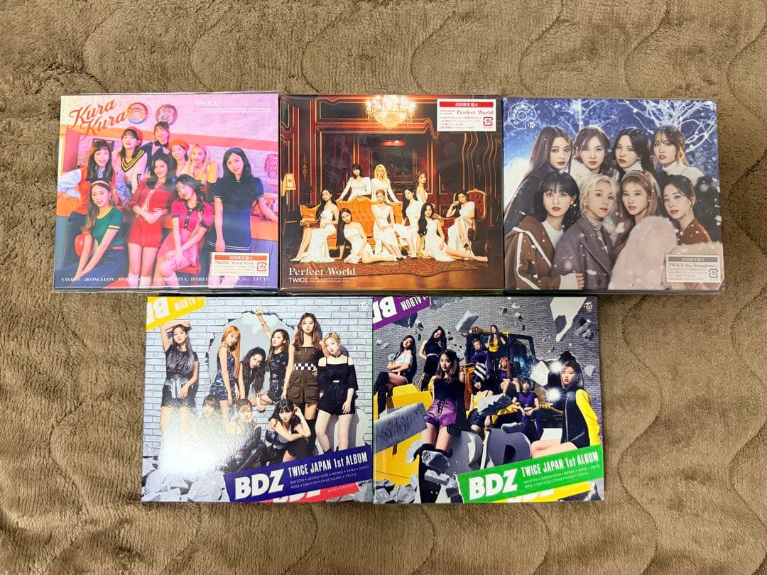 TWICE アルバム シングル 初回限定盤CD DVD Blu-rayまとめ売り