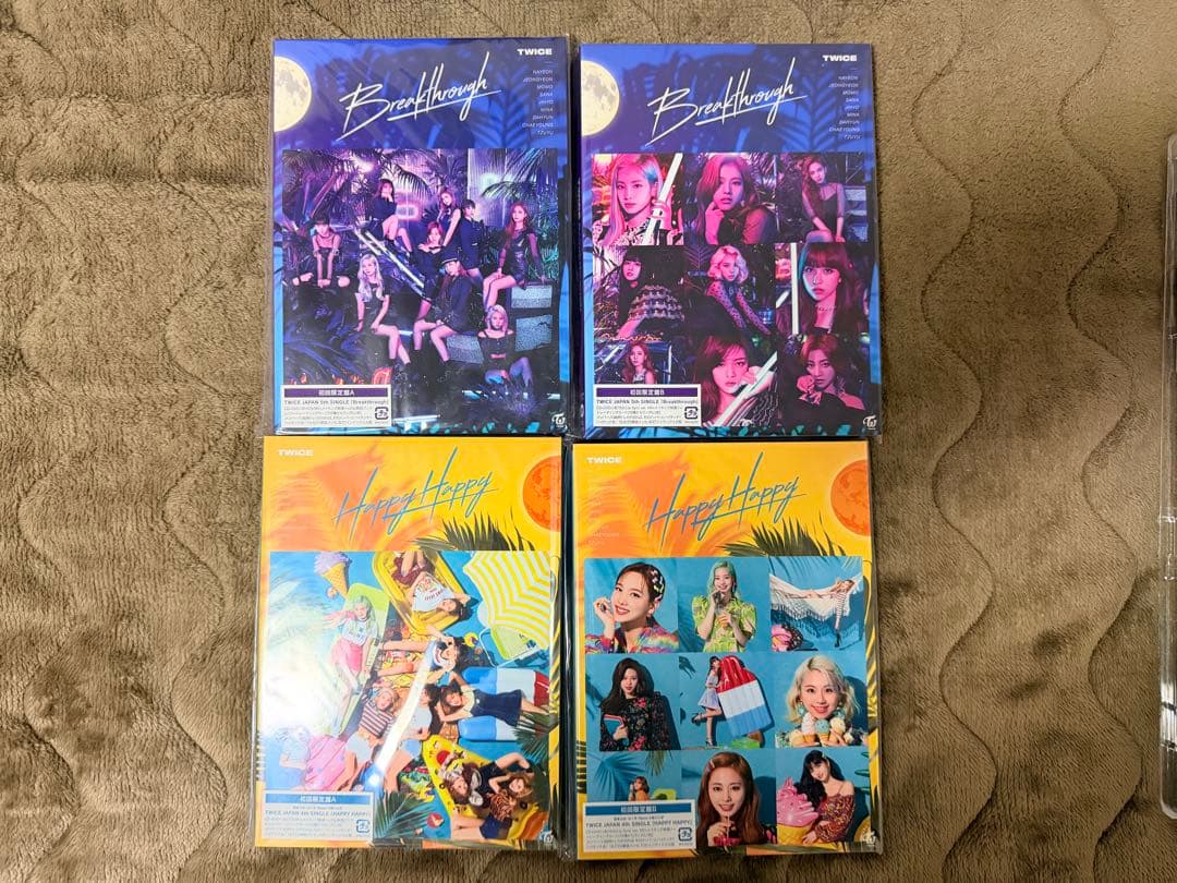 TWICE アルバム シングル 初回限定盤CD DVD Blu-rayまとめ売り