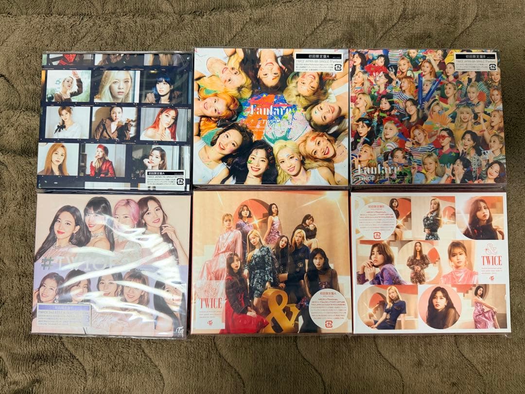 TWICE アルバム シングル 初回限定盤CD DVD Blu-rayまとめ売り