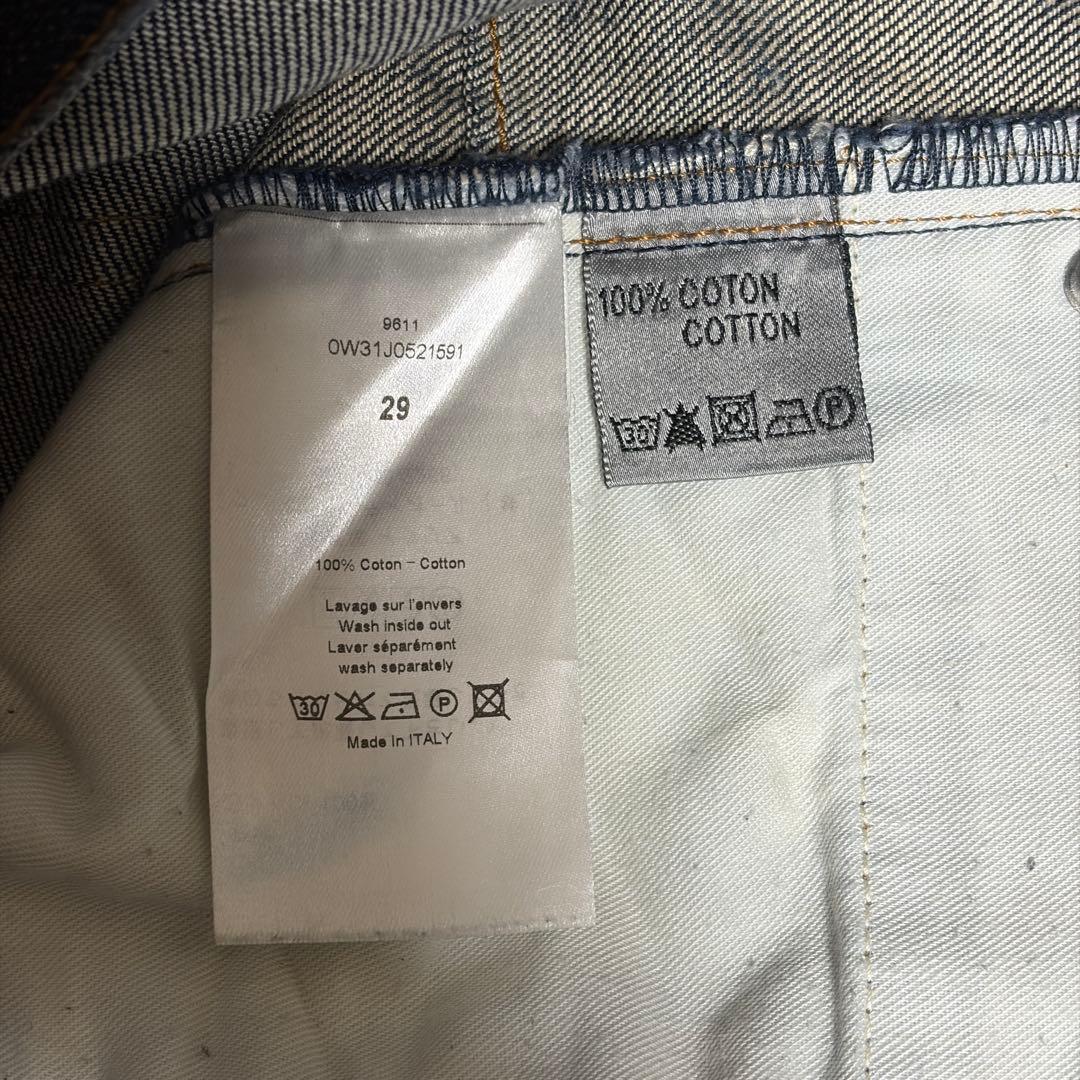 Dior Homme デニム スキニー 29 ダメージ加工