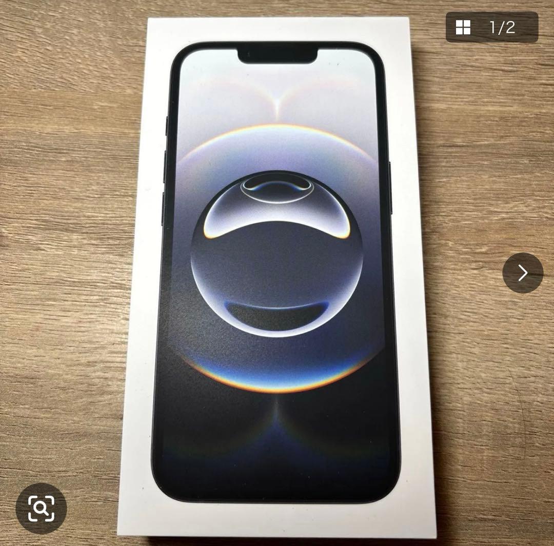 iPhone16e 128GB ブラック SIMフリー　新品未使用