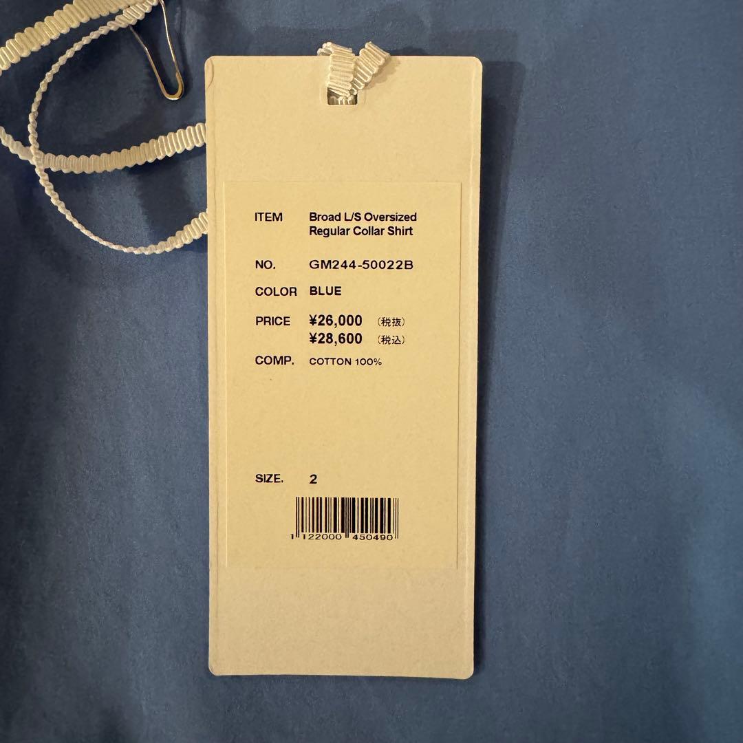 トップス Graphpaper Regular Collar Shirt BLUE