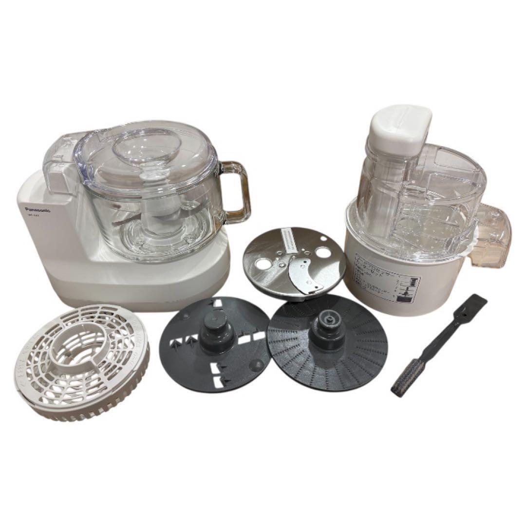 美品Panasonic MK-K82フードプロセッサー ホワイト　パナソニック