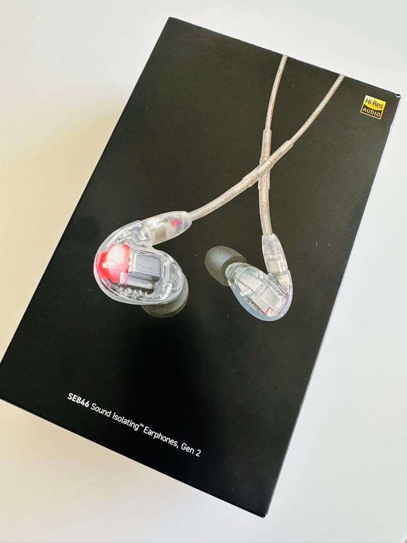 超美品SHURE シュアイヤホン有線 SE846 第2世代保険ある