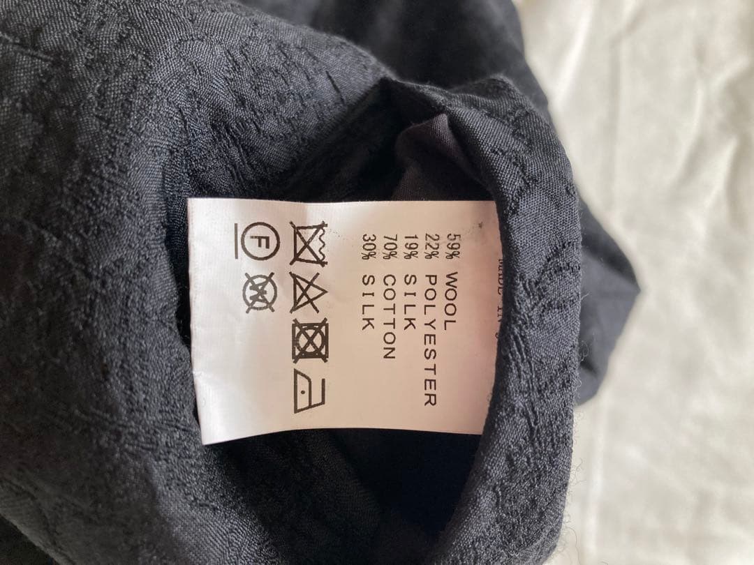 R&D.M.Co- オールドマンズテーラー 　フラワーマトラッセスカート　黒系