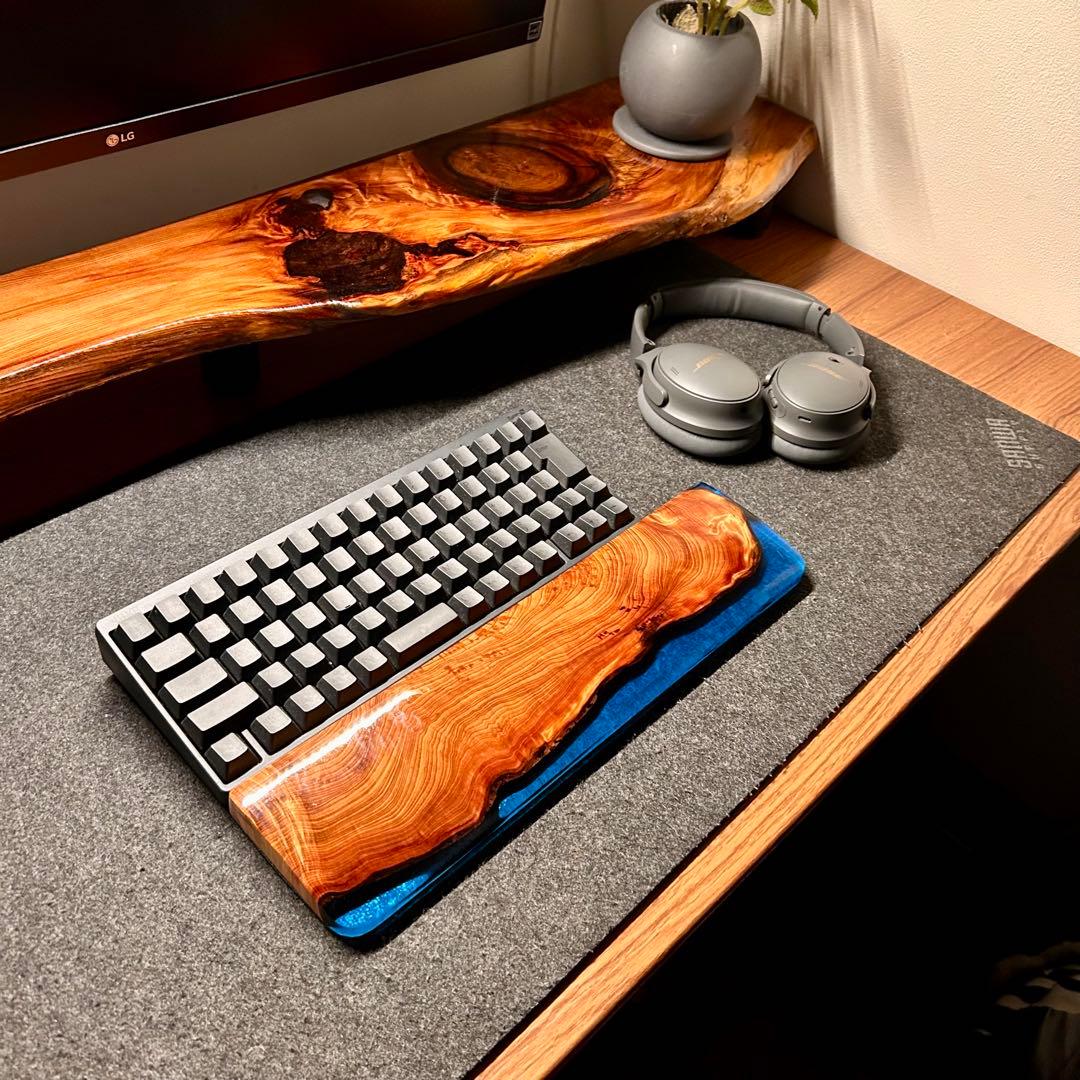 アームレスト パームレスト キークロンK8 REALFORCEテンキーレスサイズ