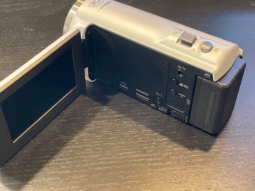 Panasonic HC-V360MS-W ビデオカメラ バッテリー付き 中古