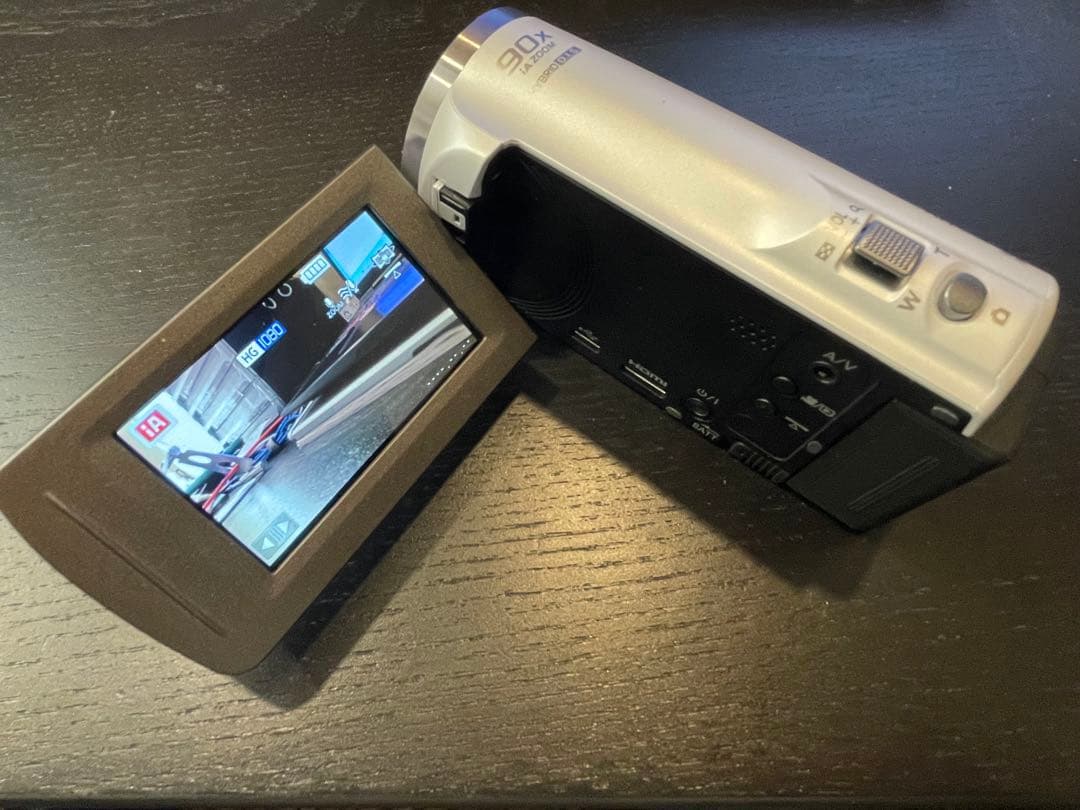 Panasonic HC-V360MS-W ビデオカメラ バッテリー付き 中古