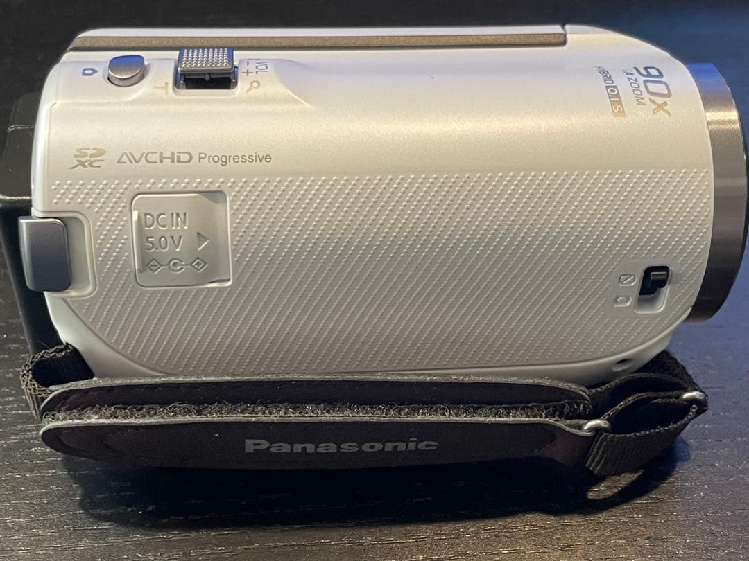 Panasonic HC-V360MS-W ビデオカメラ バッテリー付き 中古