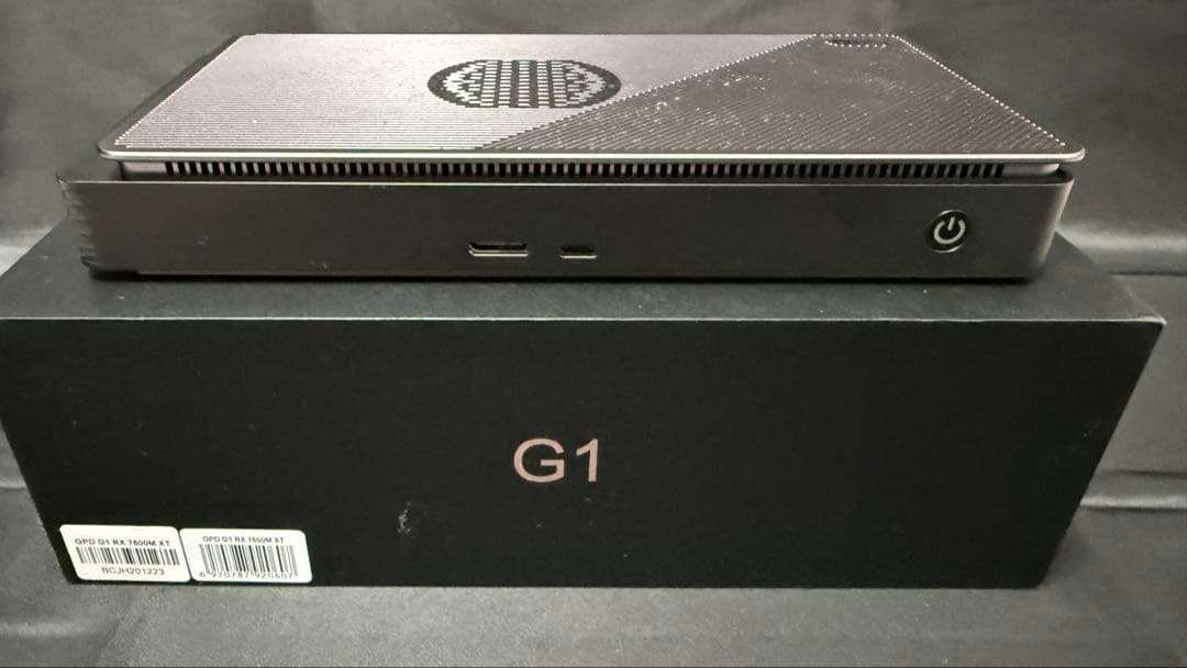 値下げ！GPU GPD G1 2023 Radeon RX 7600M XT