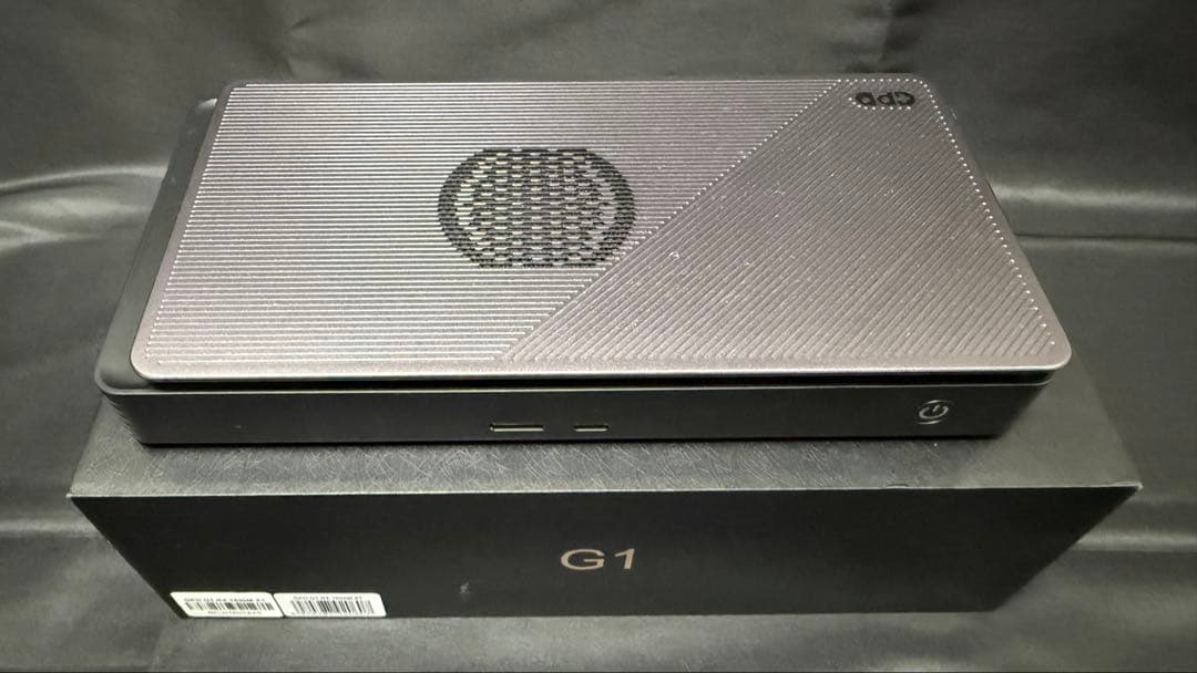 値下げ！GPU GPD G1 2023 Radeon RX 7600M XT