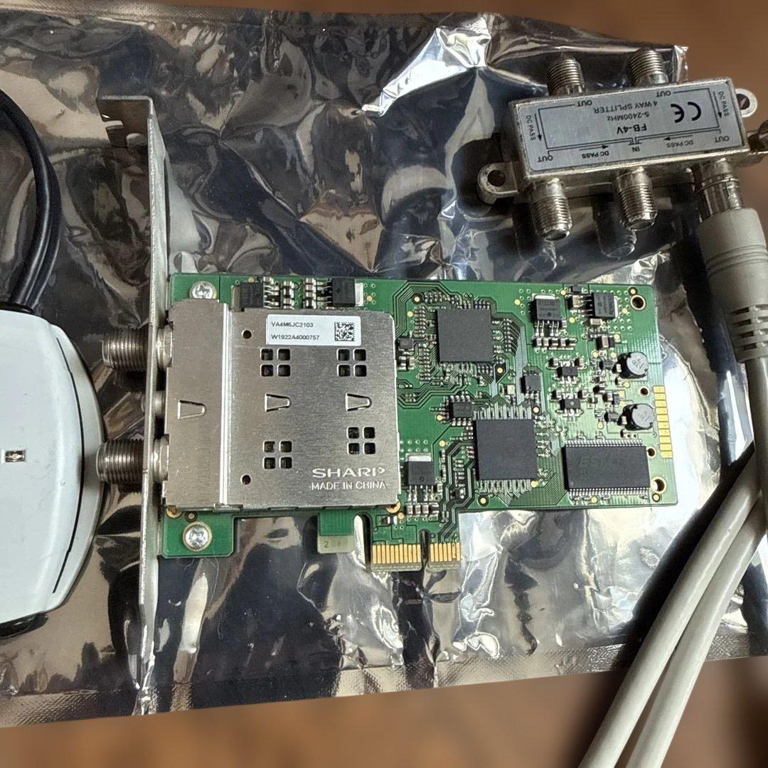 PT3 Rev.A +カードリーダー+ PCI-E X1延長ケーブル 3点セット