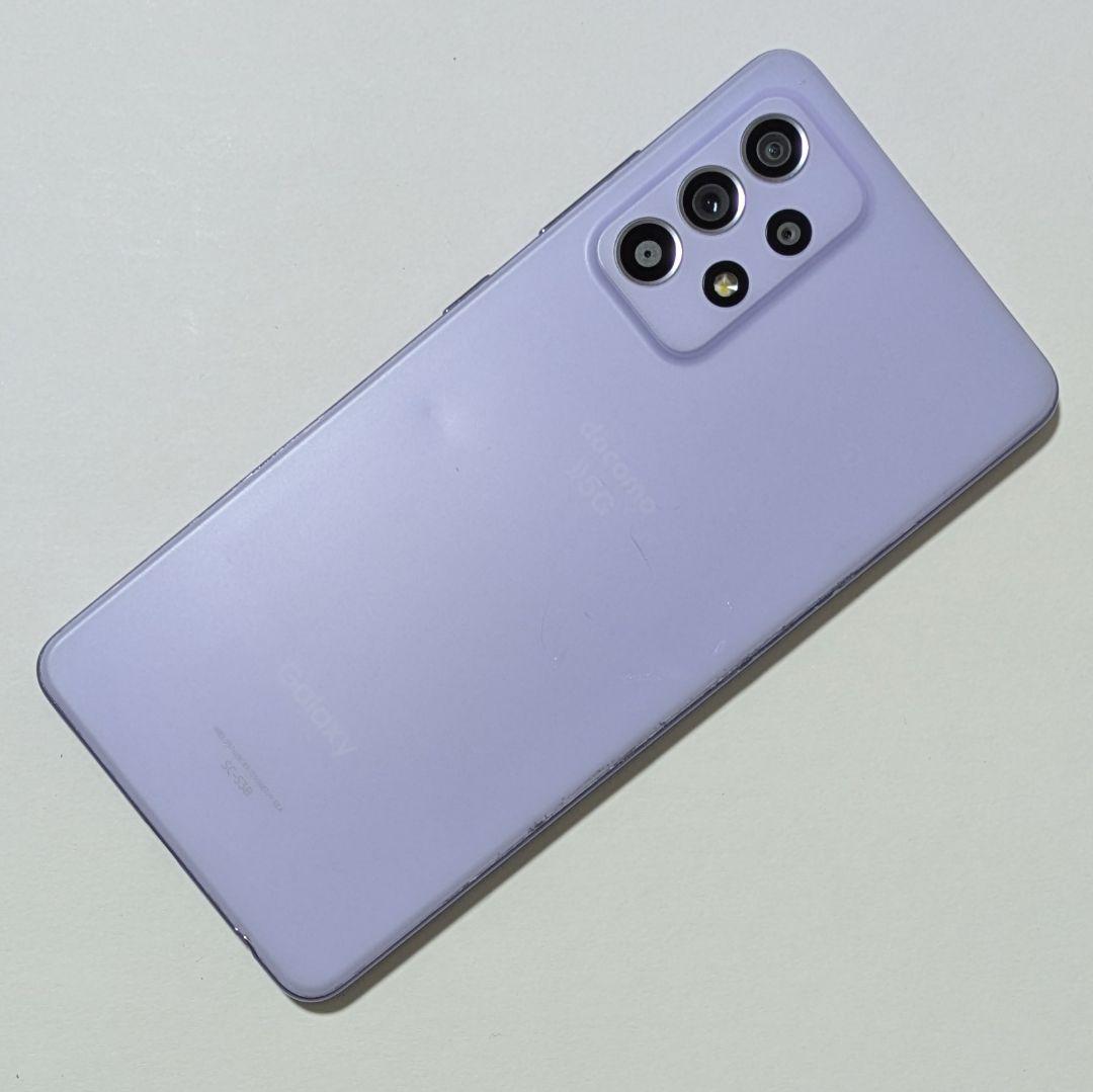 【動作良好】Galaxy A52 5G SC-53B ドコモ SIMロック解除品