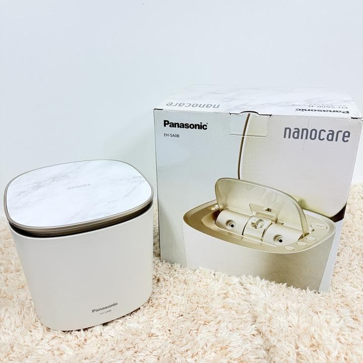 美品 Panasonic フェイススチーマー ナノケア EH-SA0B 一回使用