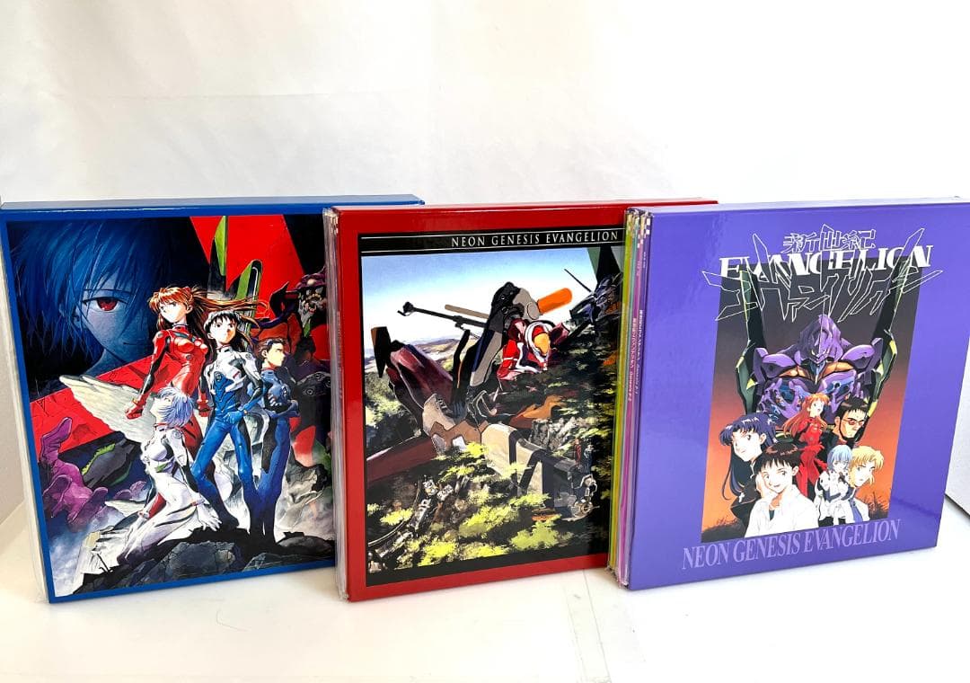 レーザーディスク、新世紀エヴァンゲリオン 3LD-BOX　14巻　限定版