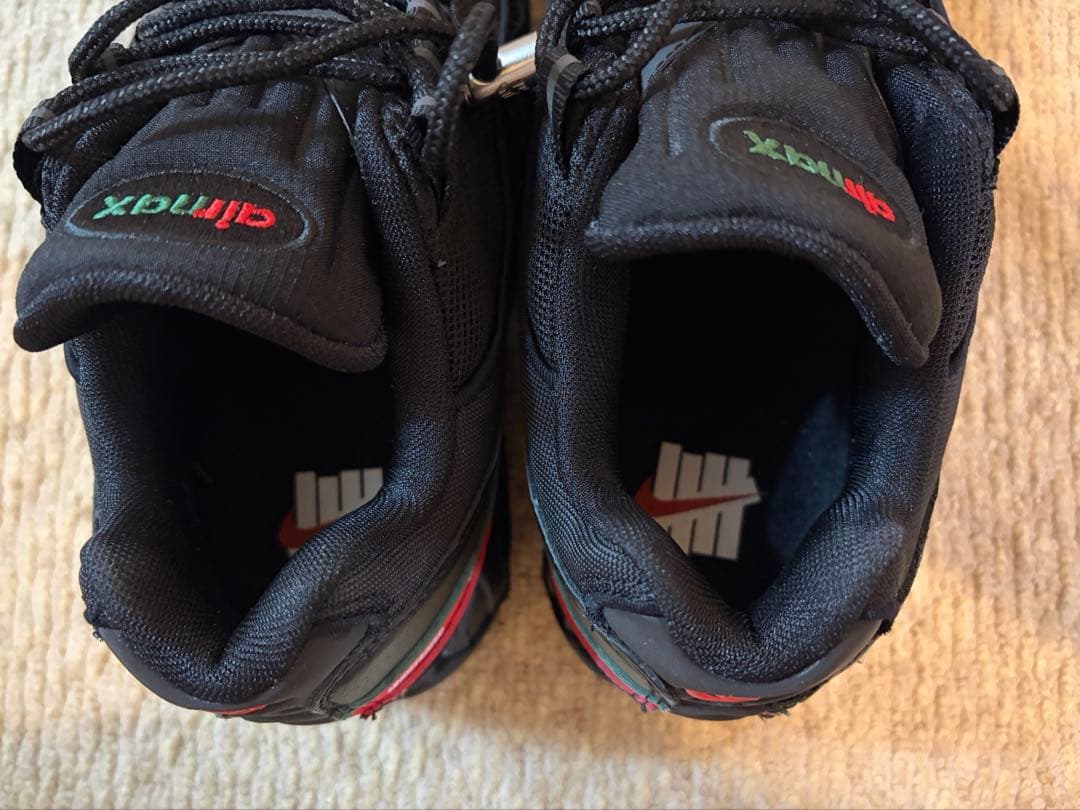 靴 UNDEFEATED NIKE Air Max 95 Black 28cm