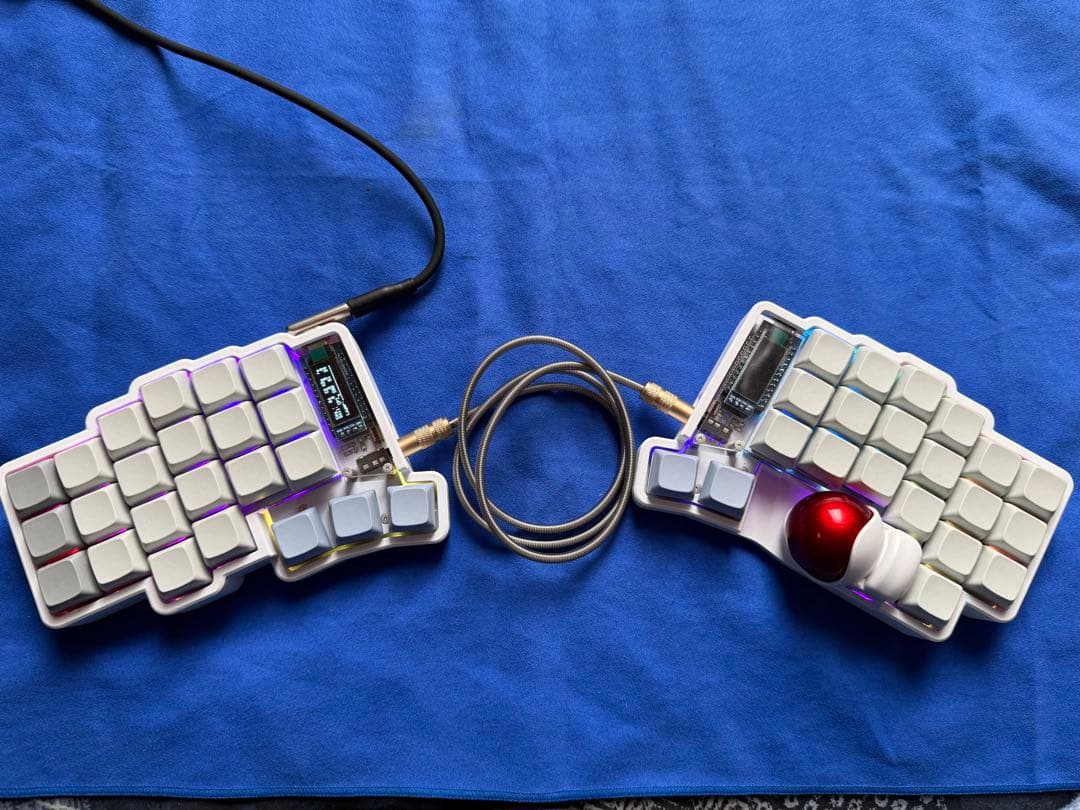 Keyball44 HHKB Studioリニアスイッチ