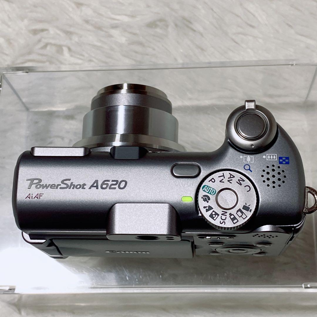 未使用級✨Canon PowerShot A620 コンデジ レトロ 動作確認済