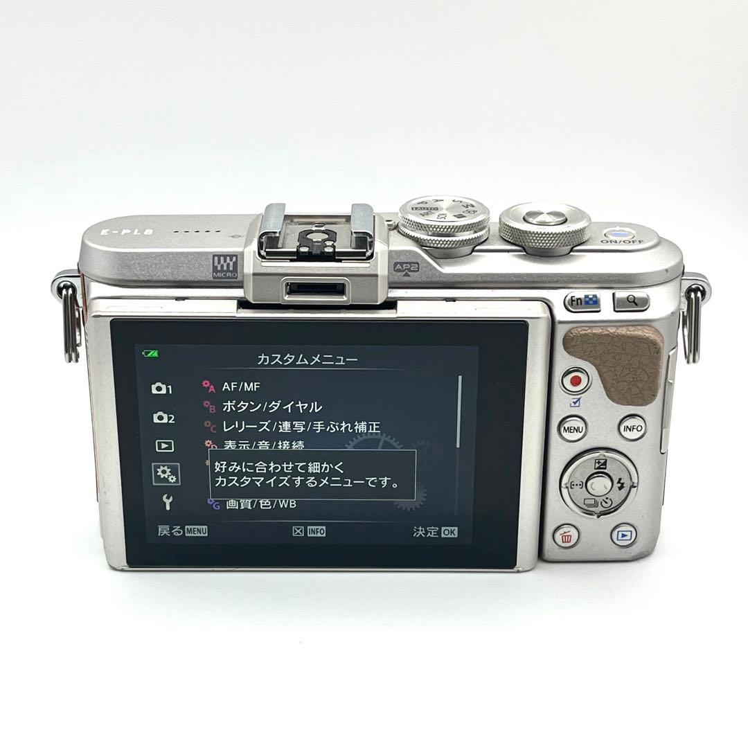 [訳あり品] OLYMPUS オリンパス PEN E-PL8 ブラウン
