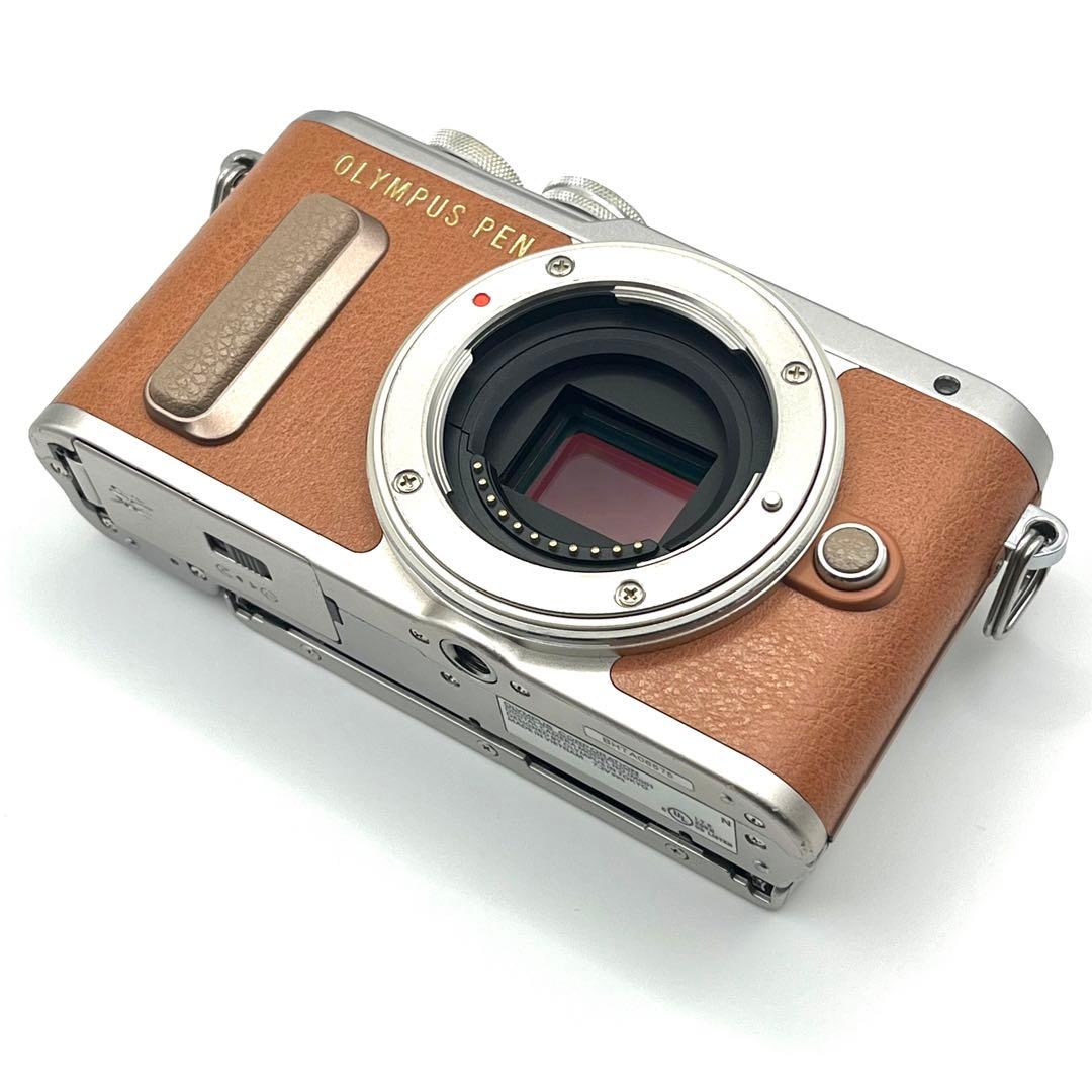 [訳あり品] OLYMPUS オリンパス PEN E-PL8 ブラウン