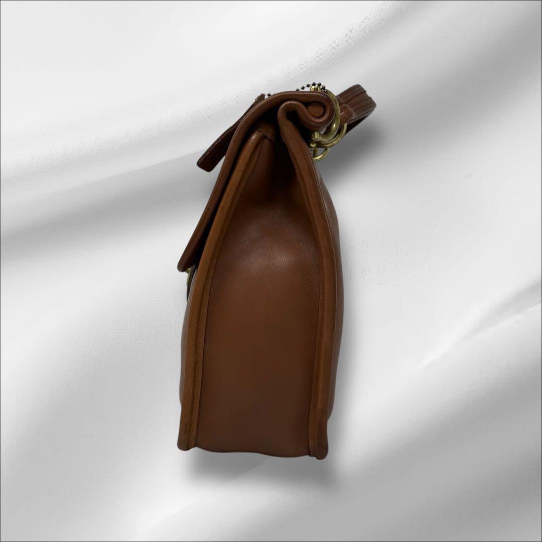 COACH オールドコーチ ターンロック ハンドバッグ 2way