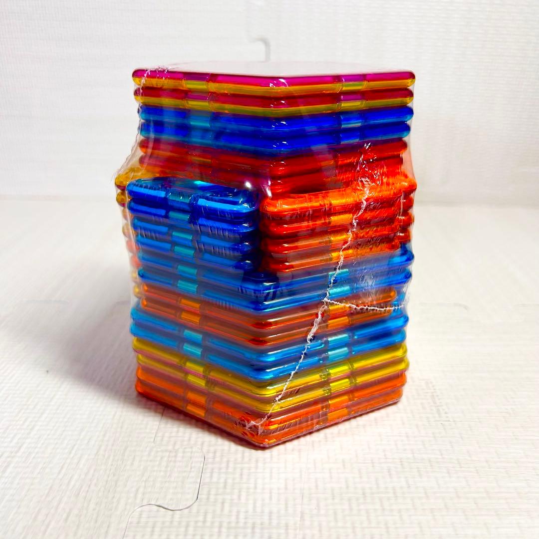 【未使用】マグフォーマー ひかりのくに 100ピース ボーネルンド 知育玩具