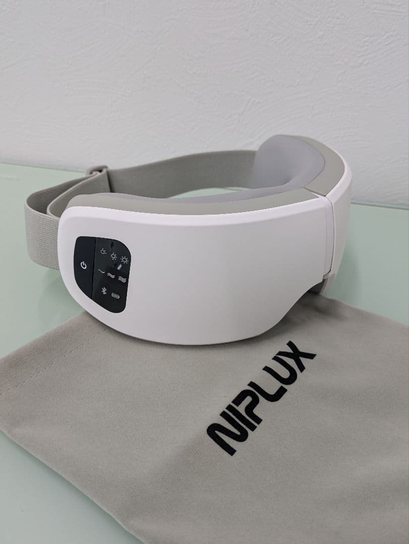 NIPLUX 目もとマッサージャー ホワイト