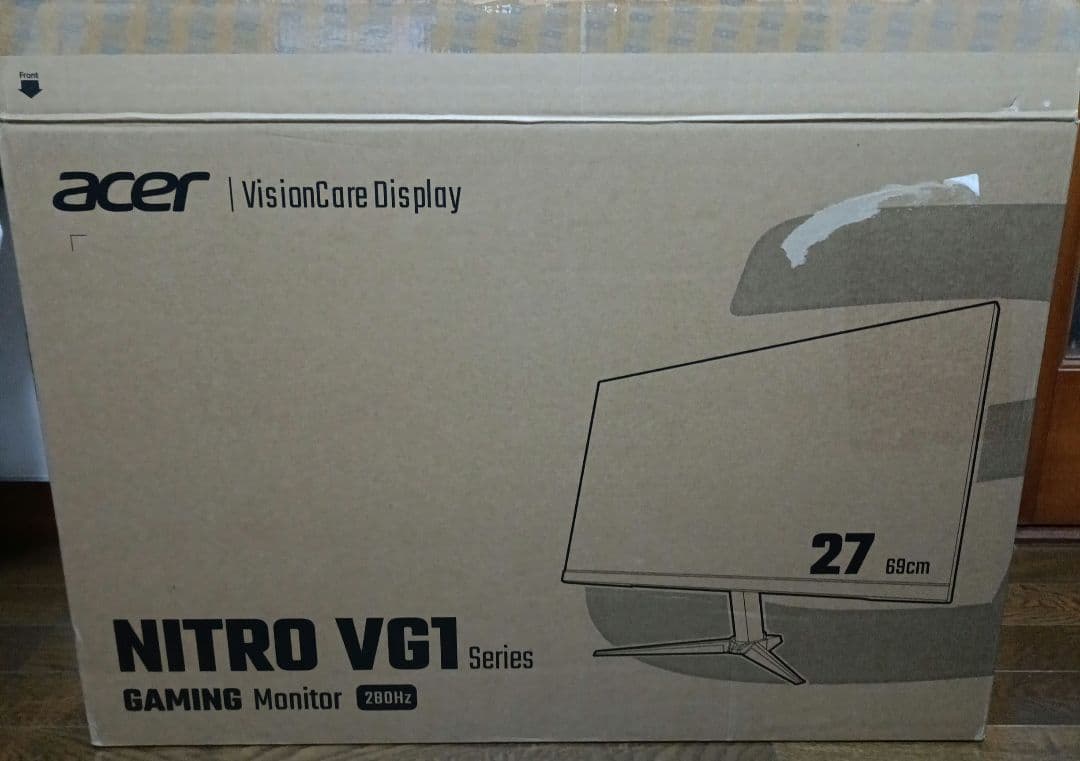 NITRO VG1 VG271Zbmiipx （ブラック） ゲーミングモニター