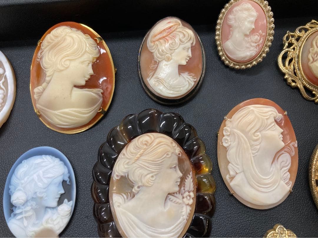 カメオ（素材不明）アクセサリーまとめ