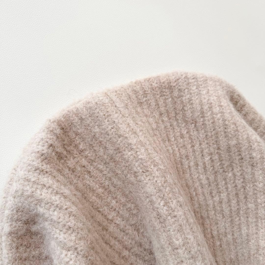 極美品 THE SHISHIKUI ALPACA KNIT シシクイ 百々千晴