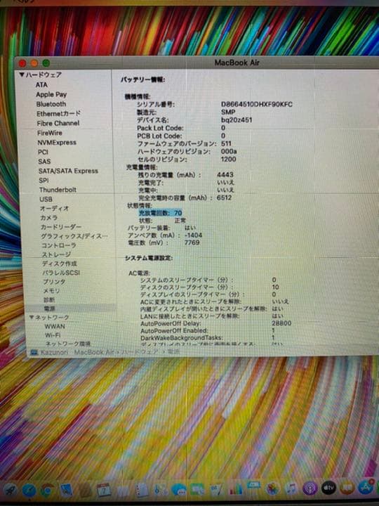 「美品」MacBook Air (13-inch,Early 2015)