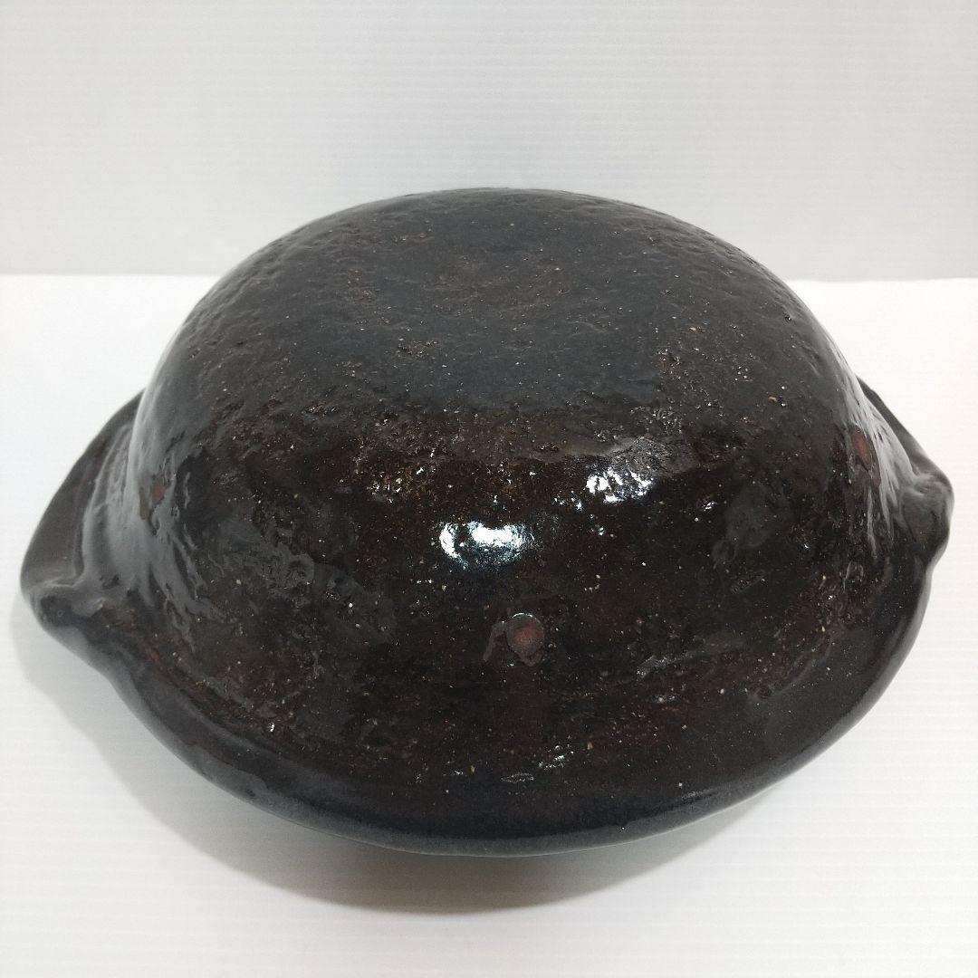 雲井窯 土鍋 鴨釉 七寸 すのこ付き