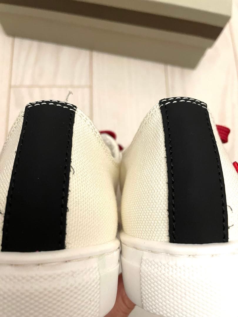 新品未使用　MARNI ホワイト/レッド スニーカー　32 20センチ