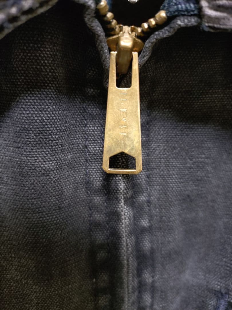 激レア80sUSA製カーハートデトロイトジャケット黒MジョニーデップJ430NX