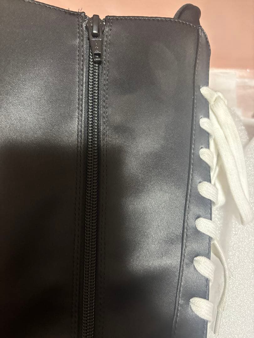 Darich レースアップスニーカーロングブーツ ブラック　Mサイズ