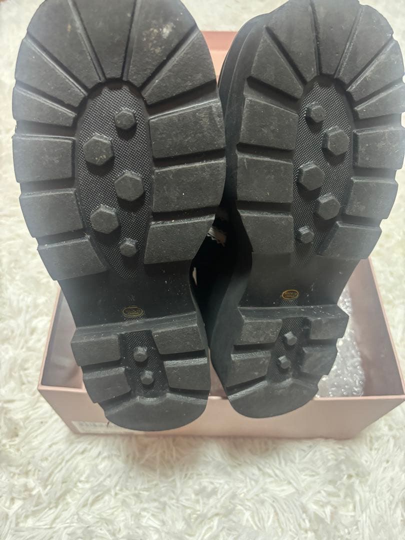 Darich レースアップスニーカーロングブーツ ブラック　Mサイズ