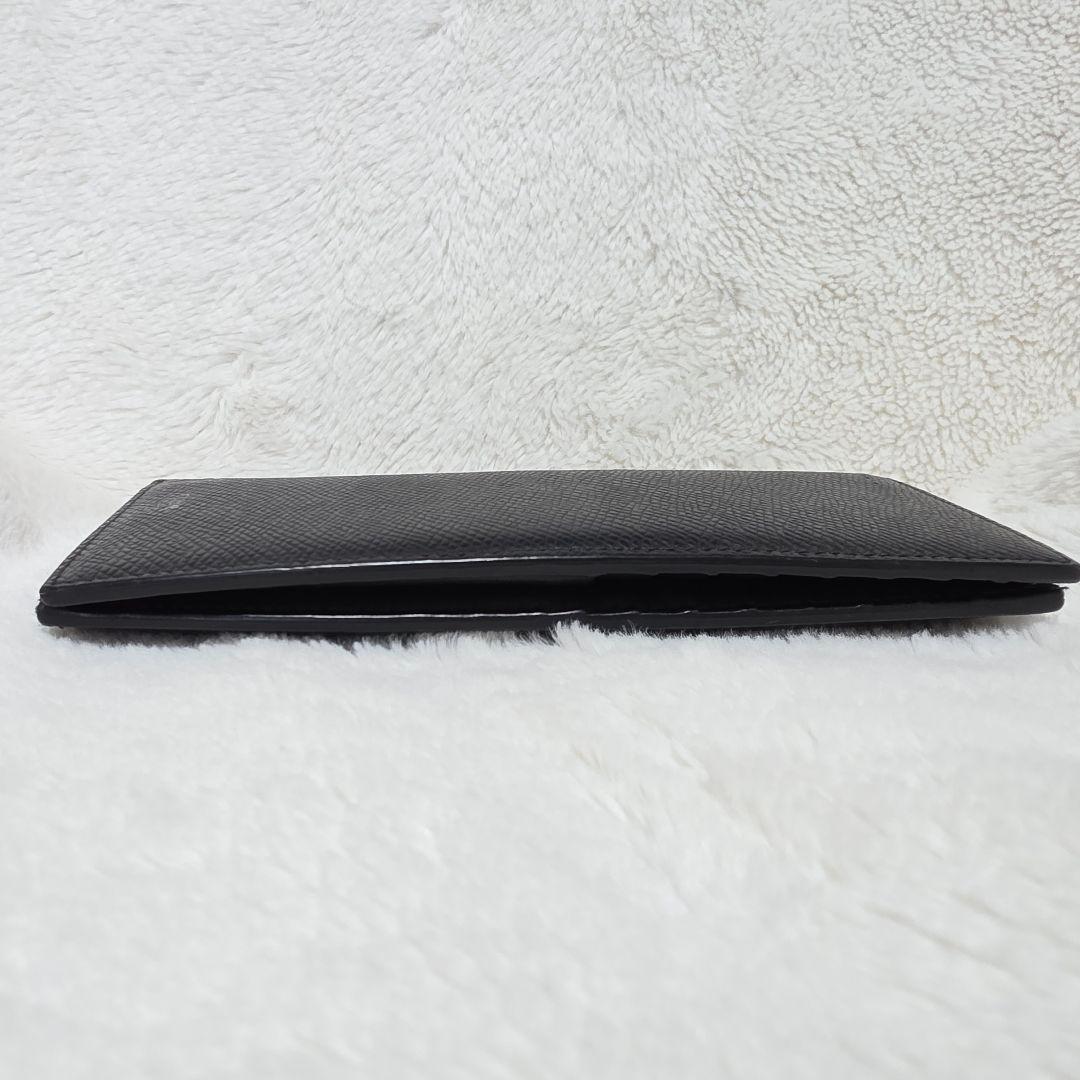 CELINE　ブラック　黒　レザーエンボス　長財布