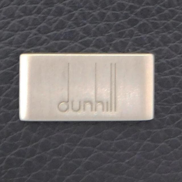 極美品 dunhill ダンヒル メッセンジャーバッグ レザー 黒 A4可