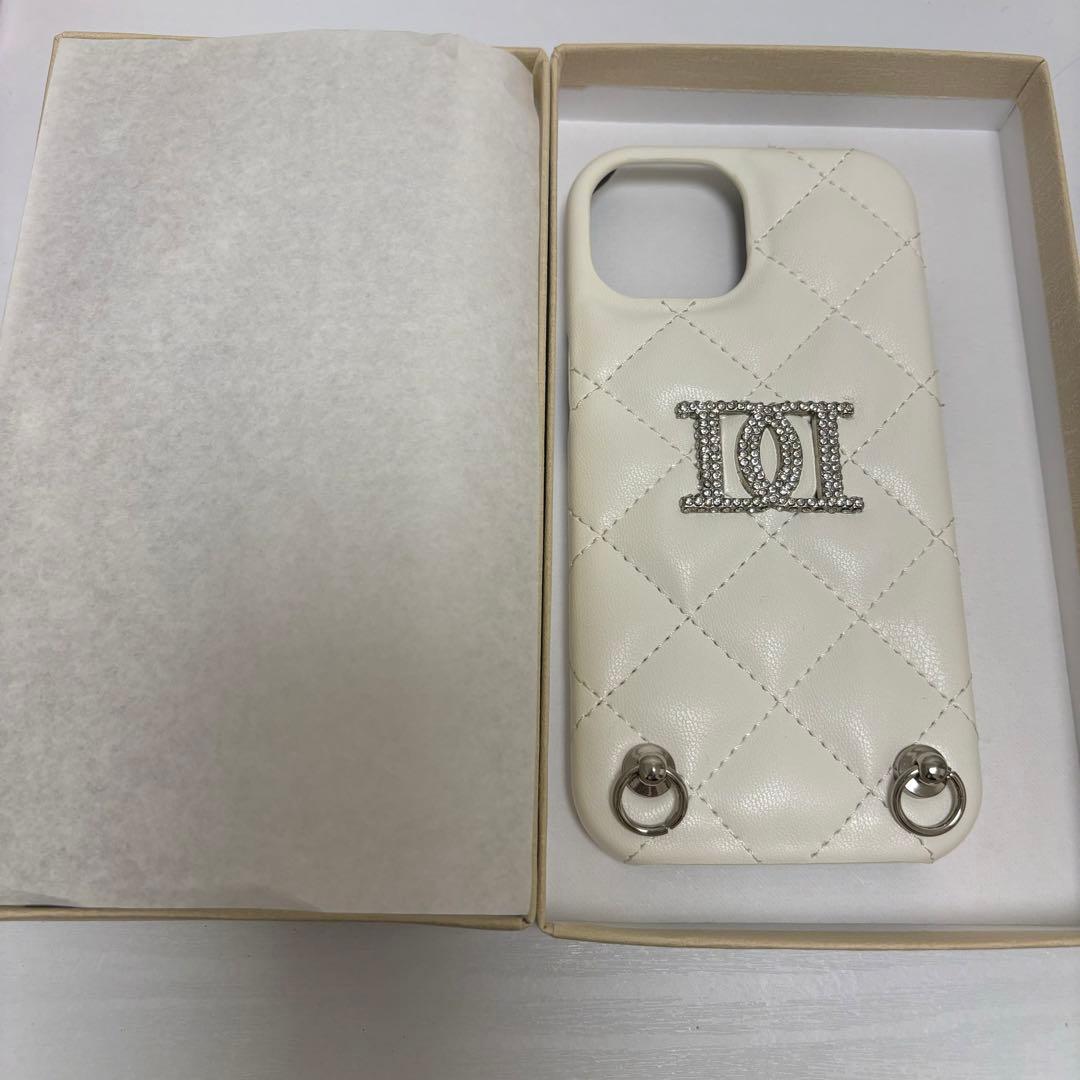 Darich ストーンロゴキルティングiPhoneケース