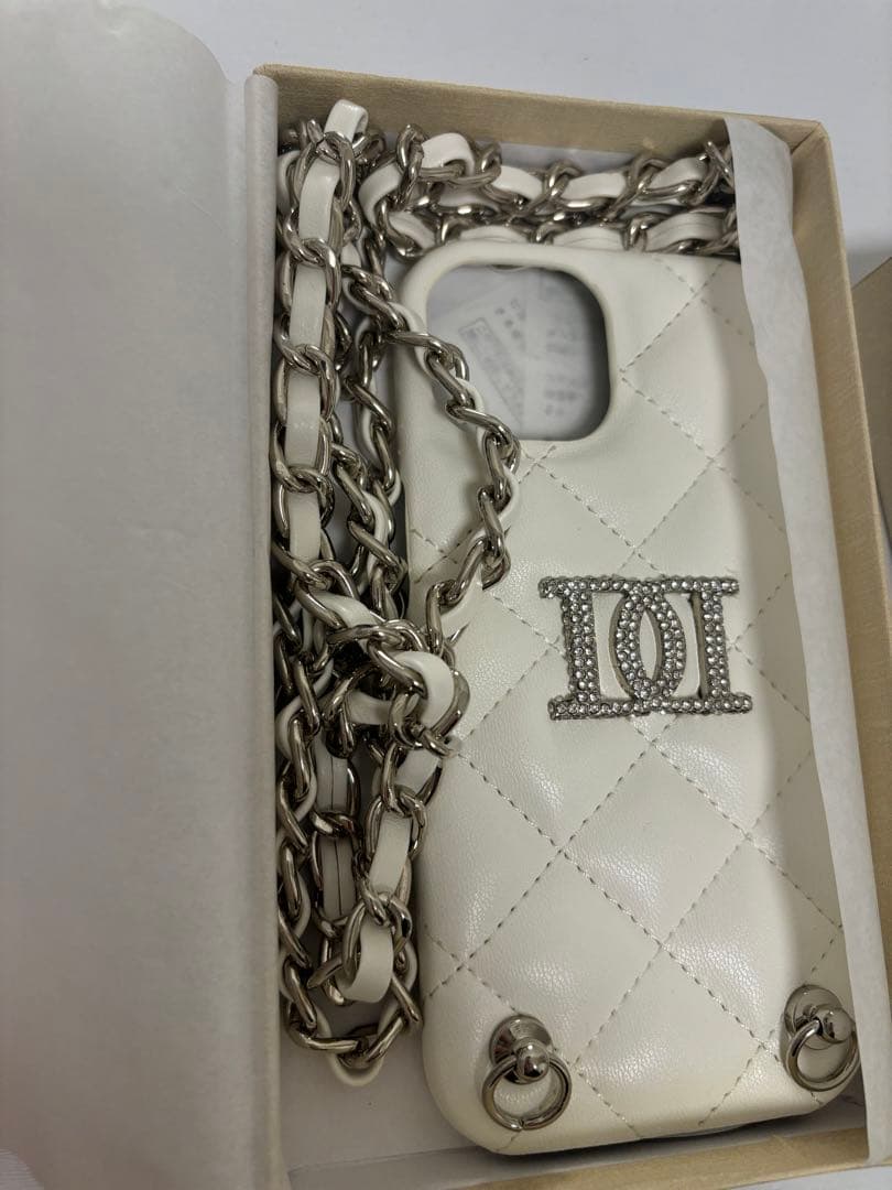 Darich ストーンロゴキルティングiPhoneケース