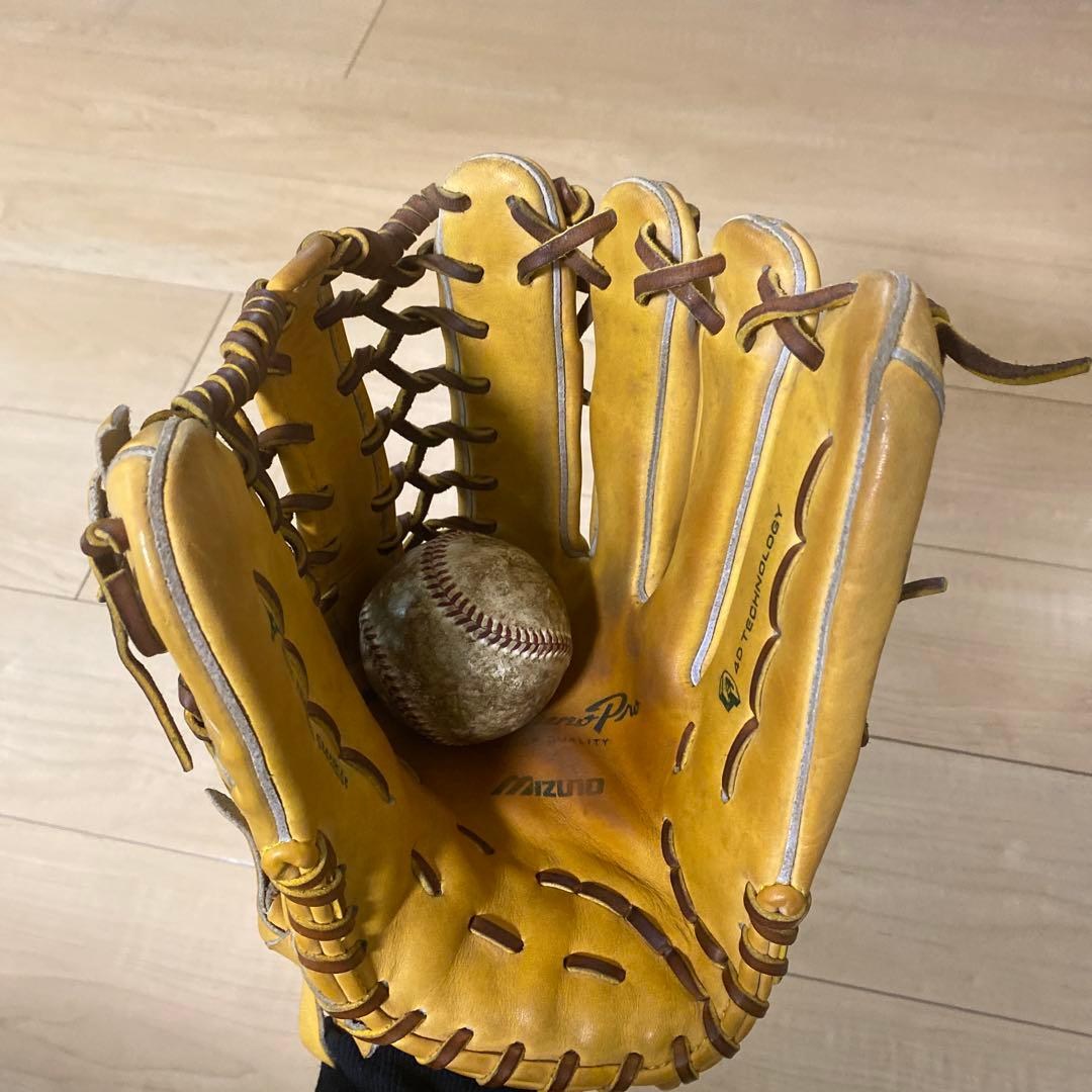 イチローモデル　ミズノプロ　軟式外野グローブ