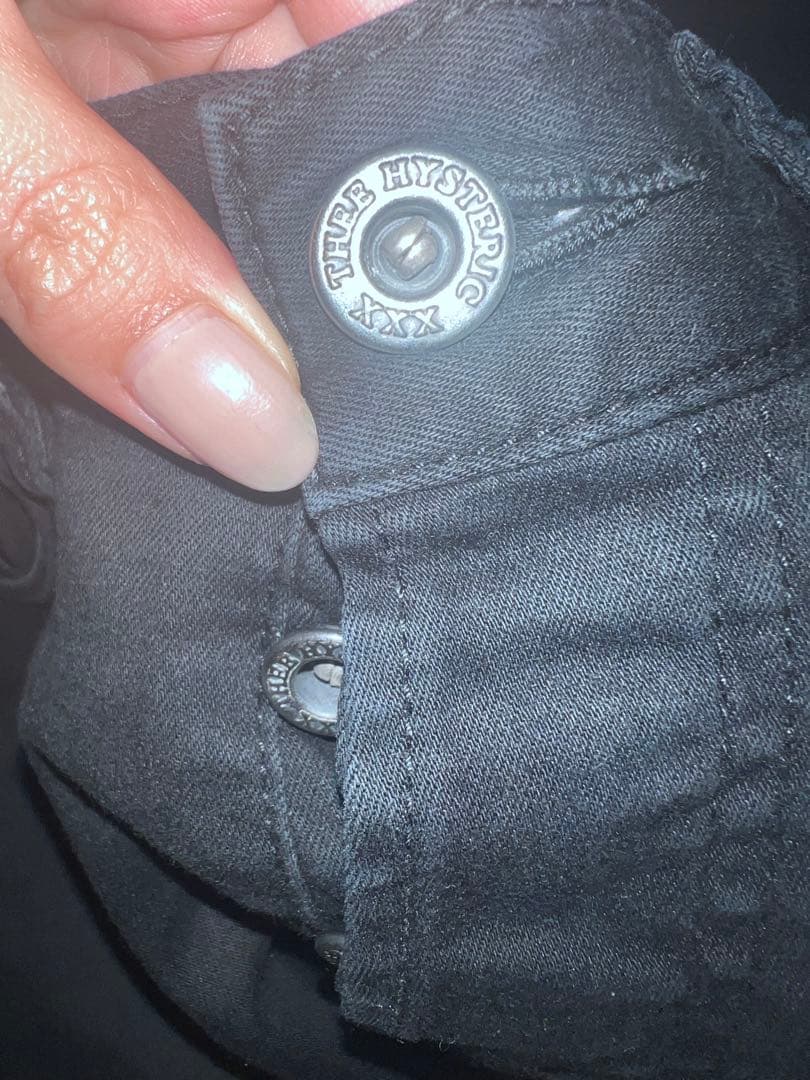 ヒステリックグラマー ツギハギブラックスキニーパンツ デニム 29 Mサイズ相当