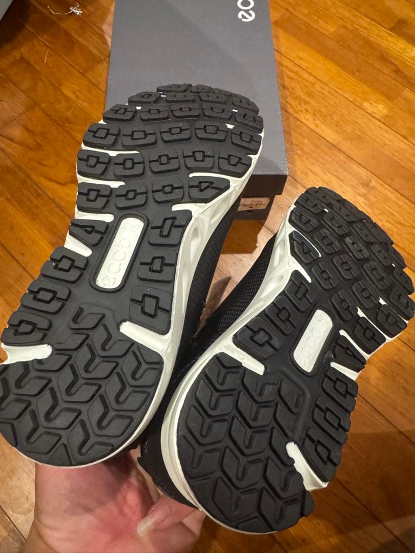 ECCO ブラック スニーカー 39 24.5cm