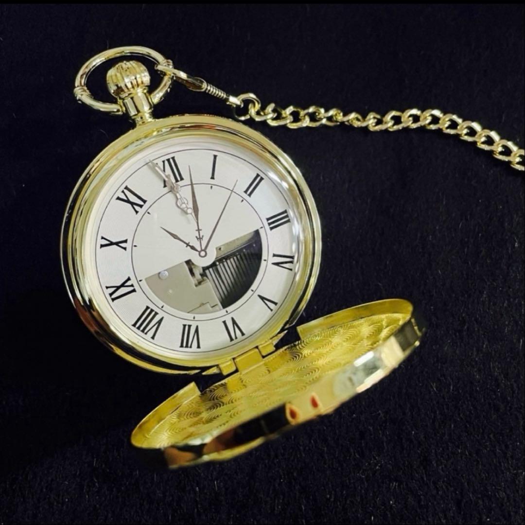 PandoraHearts パンドラハーツ　オルゴール　金色懐中時計　ゴールド