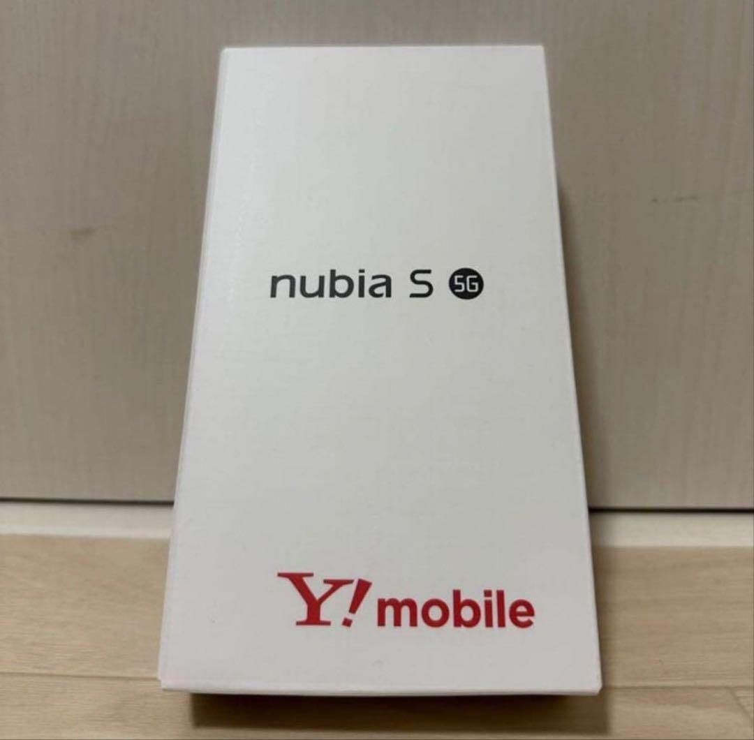 nubia S 5G ホワイト　A403ZT