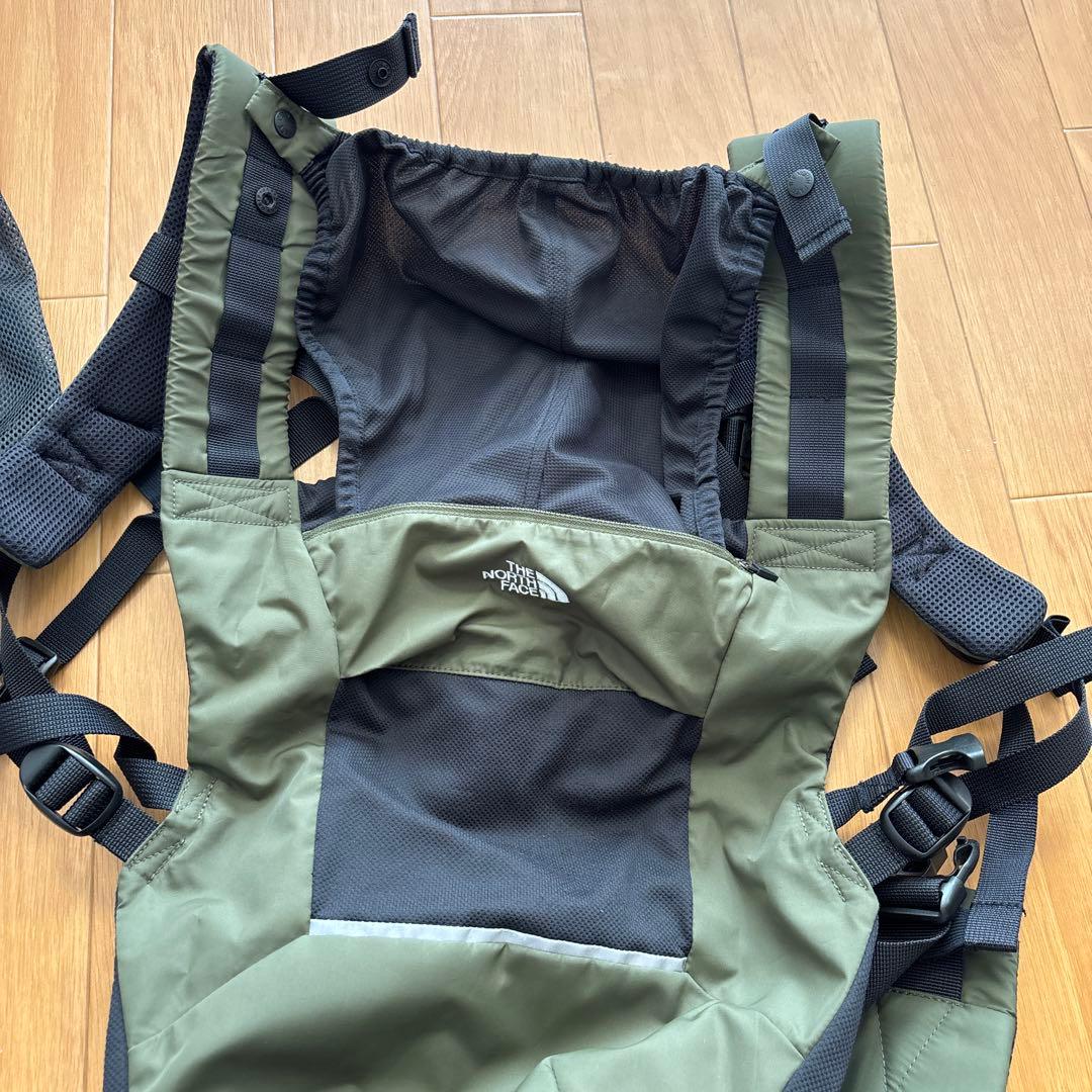 ノースフェイス 抱っこ紐 オリーブ色