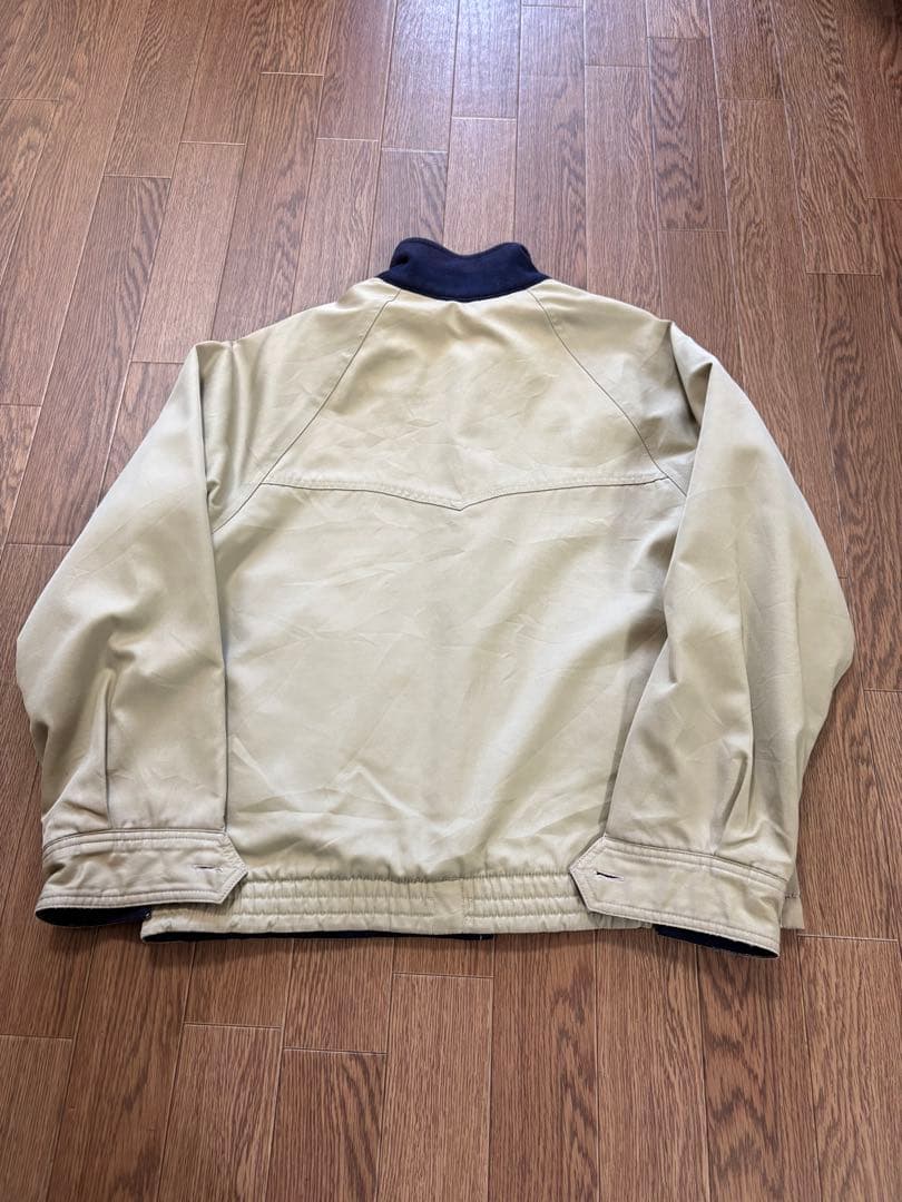 Lands' End リバーシブル　G9型ジャケット　ネイビー/ベージュ