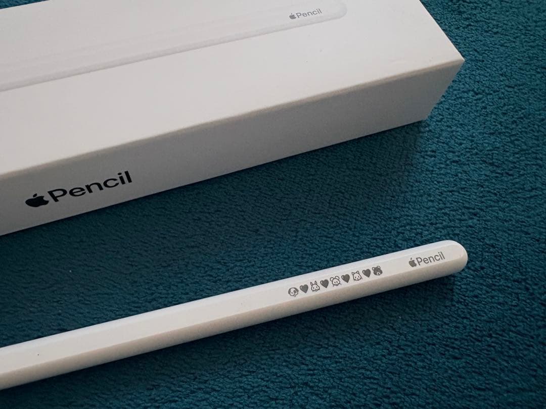 ✳︎Apple Pencil 第2世代　箱付き・絵文字刻印付き✳︎